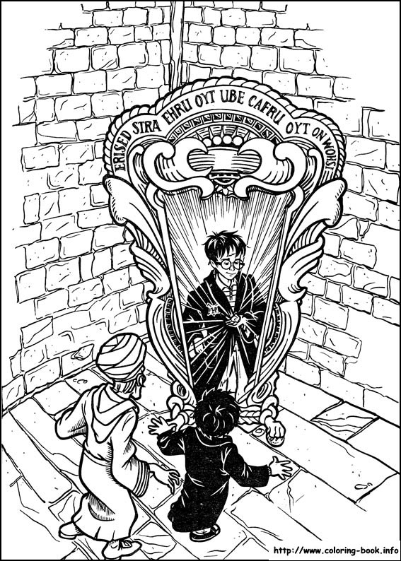 Harry Potter coloring picture